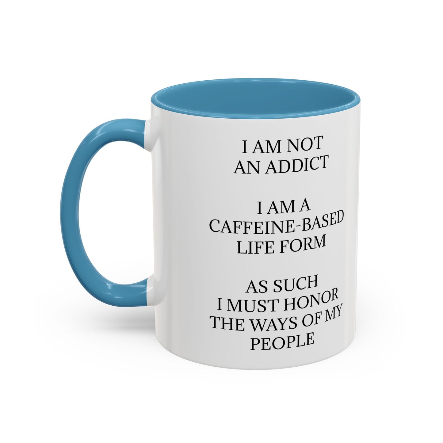 Not An Addict 2-Tone Coffee Mug