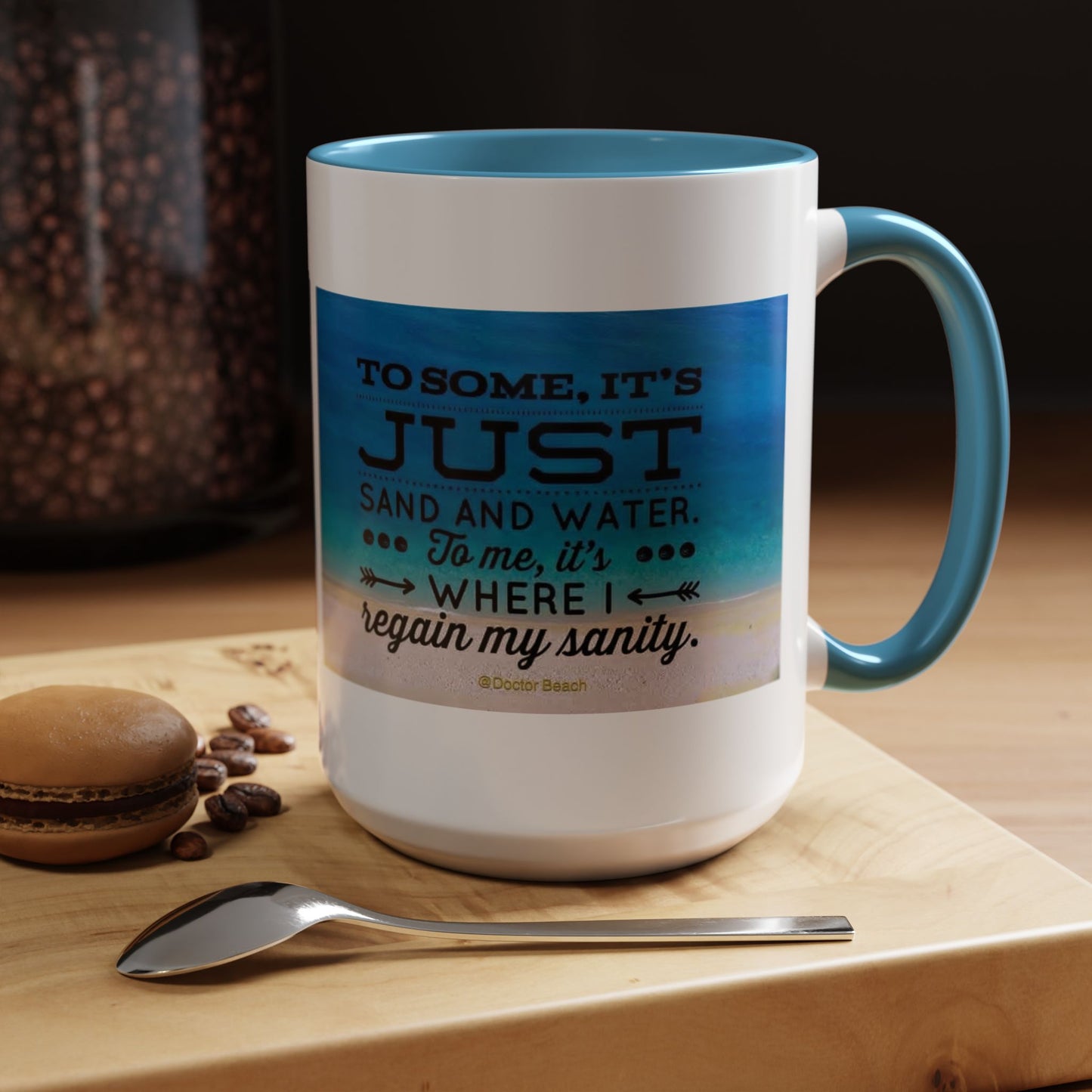 Dr. Beach 2-Tone Coffee Mug