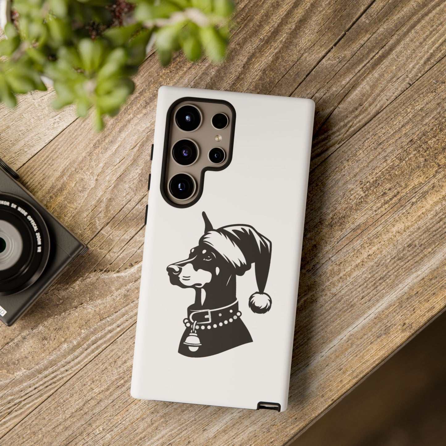 Santa Paws Doberman Samsung Case