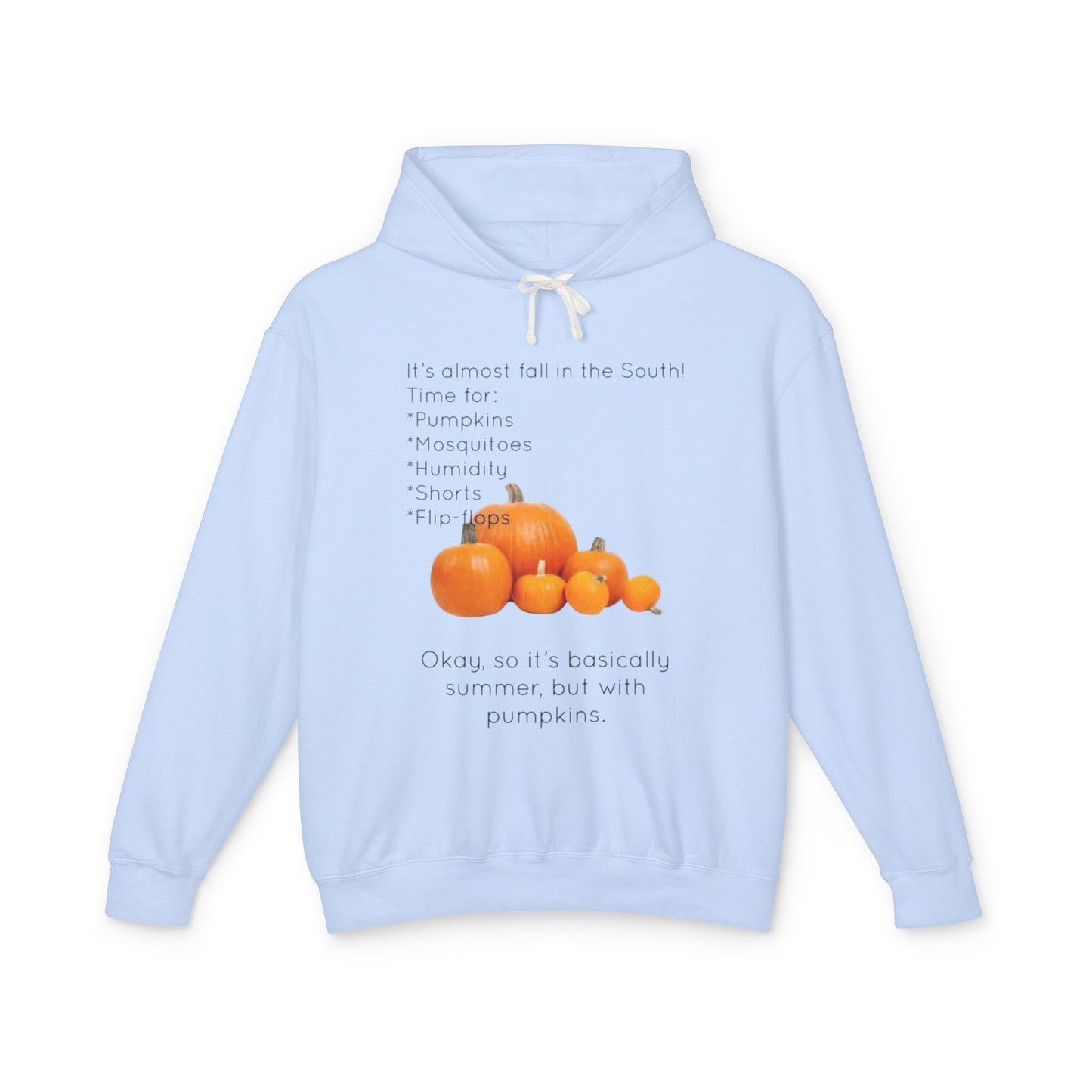 Fall In The South Unisex Lightweight Hoodie