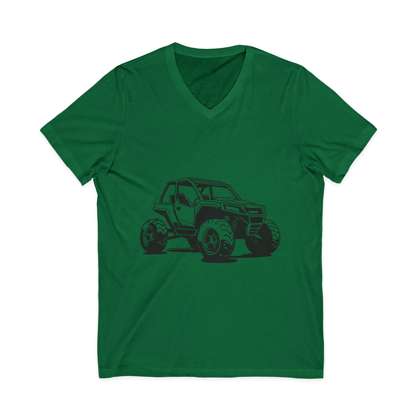 Off The Beaten Path Side By Side Unisex Short Sleeve V-Neck Tee