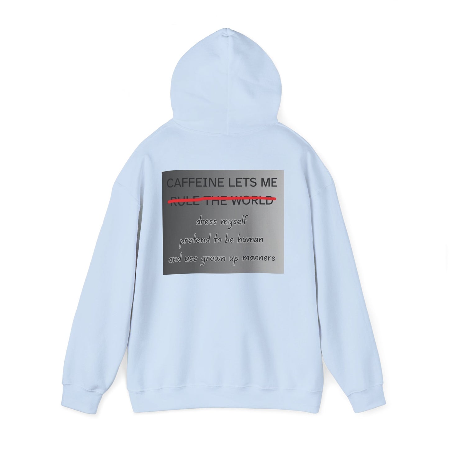 Caffeine Lets Me Unisex Hoodie