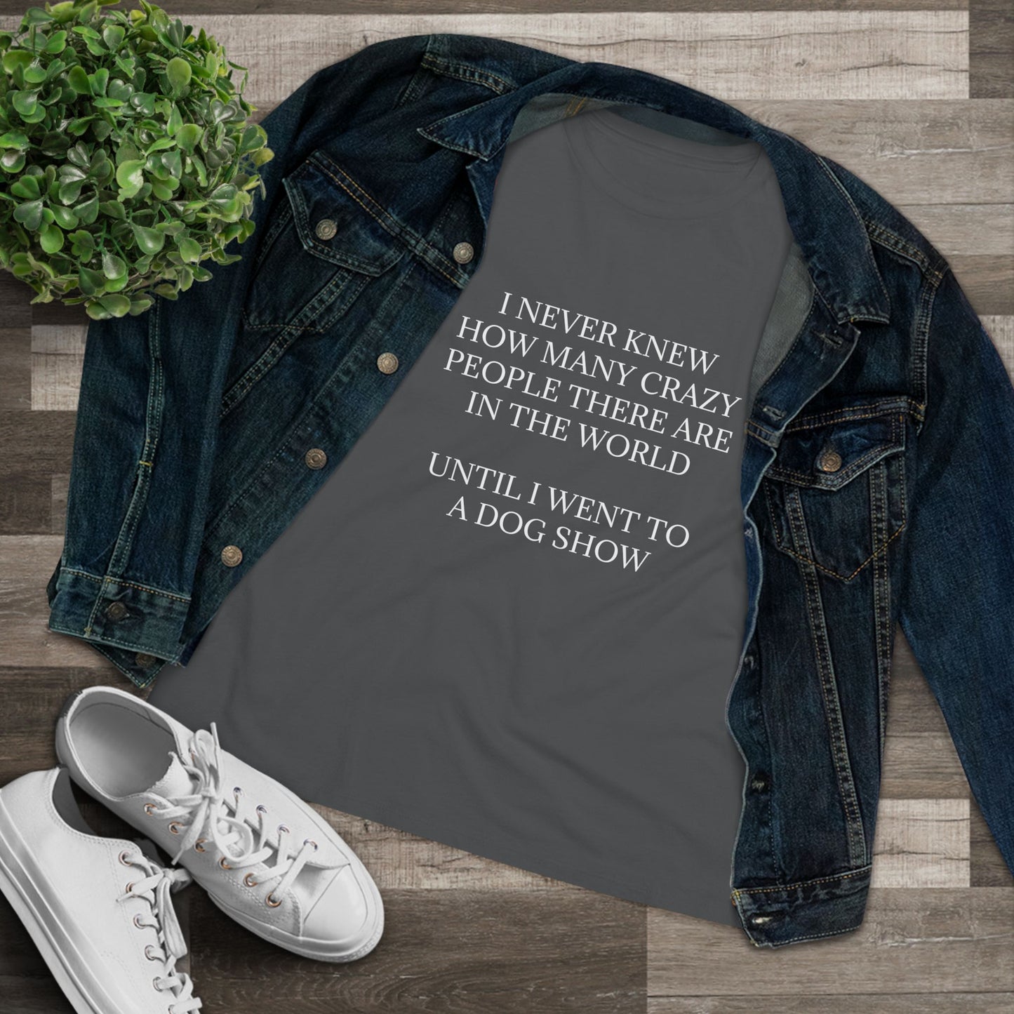 Never Knew Women's Short Sleeve Crewneck Tee
