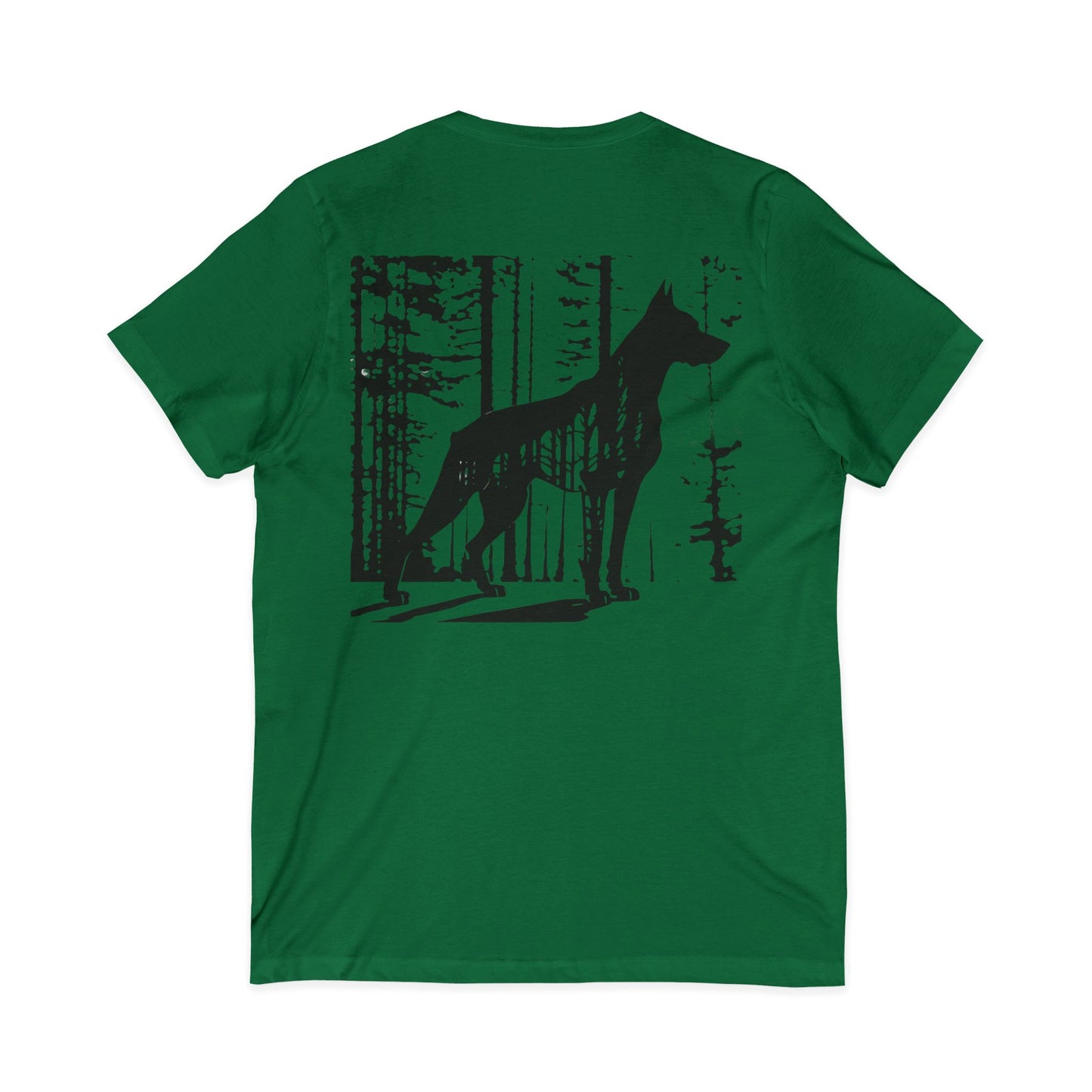 Guardian Of The Forest Unisex Short Sleeve V-Neck Tee