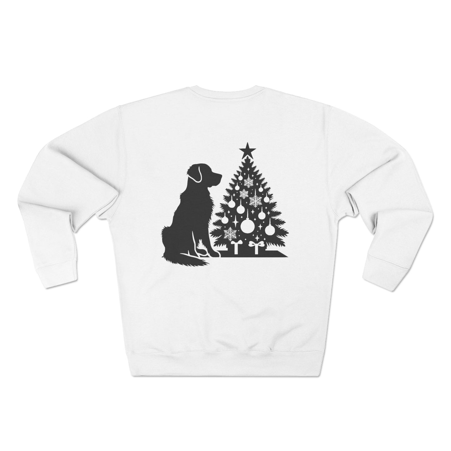 Golden Christmas Tree Unisex Crewneck Sweatshirt