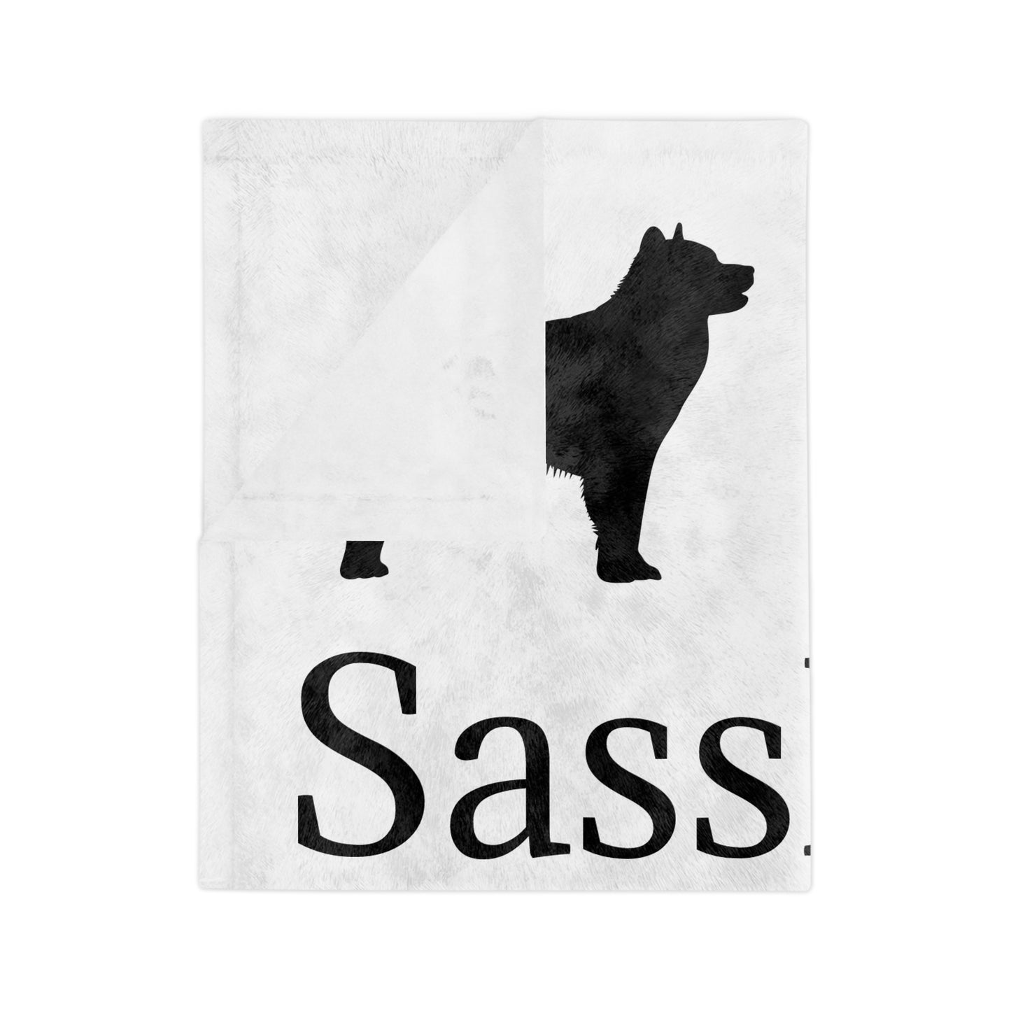 Sasshole Life Velveteen Microfiber Blanket