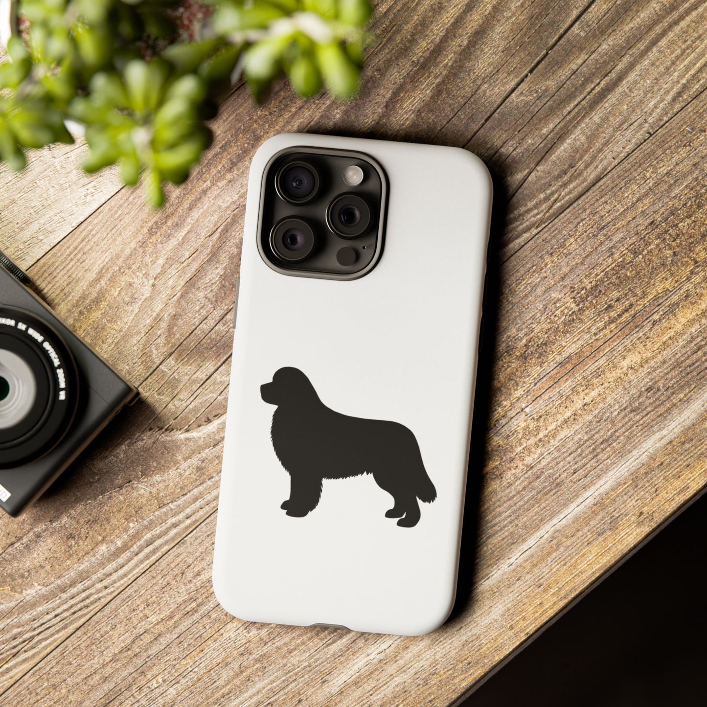 Newfie Silhouette iPhone Case