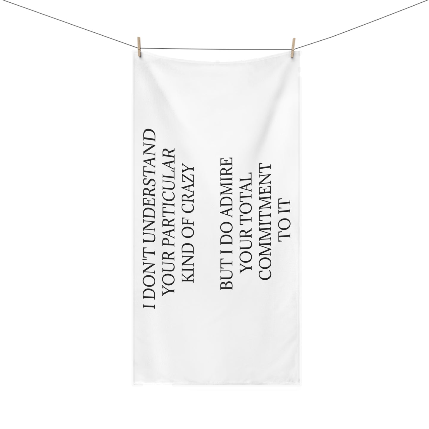 Kind Of Crazy Mink-Cotton Beach Towel