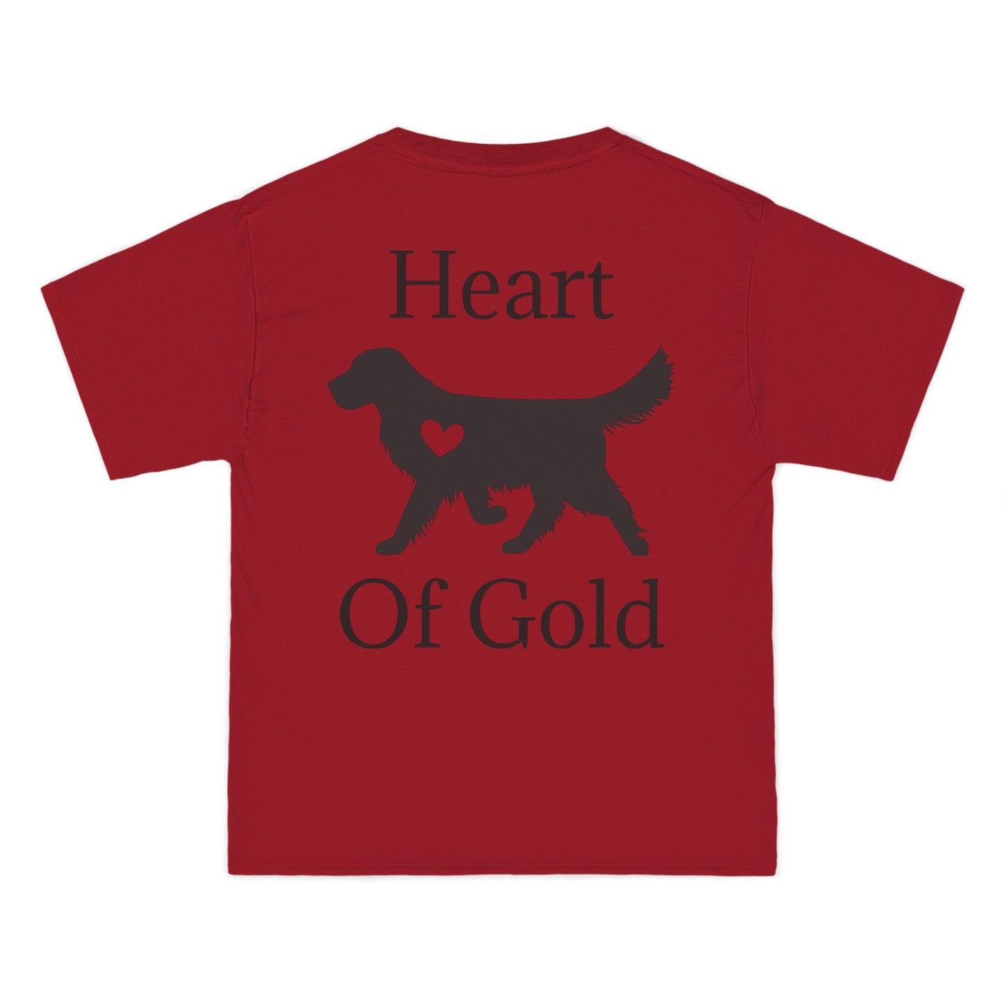 Heart Of Gold Men's Short-Sleeve Crewneck Tee