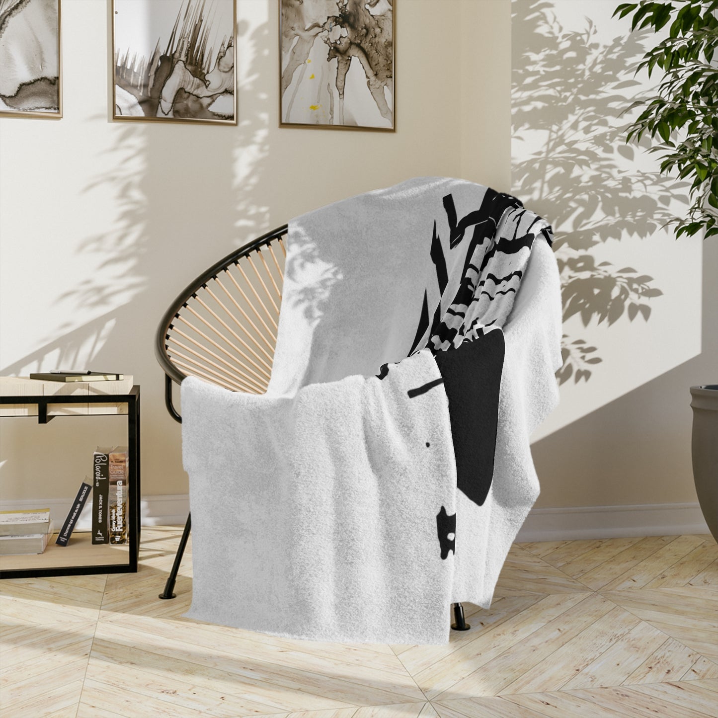 Guardian Of The Forest Velveteen Microfiber Blanket