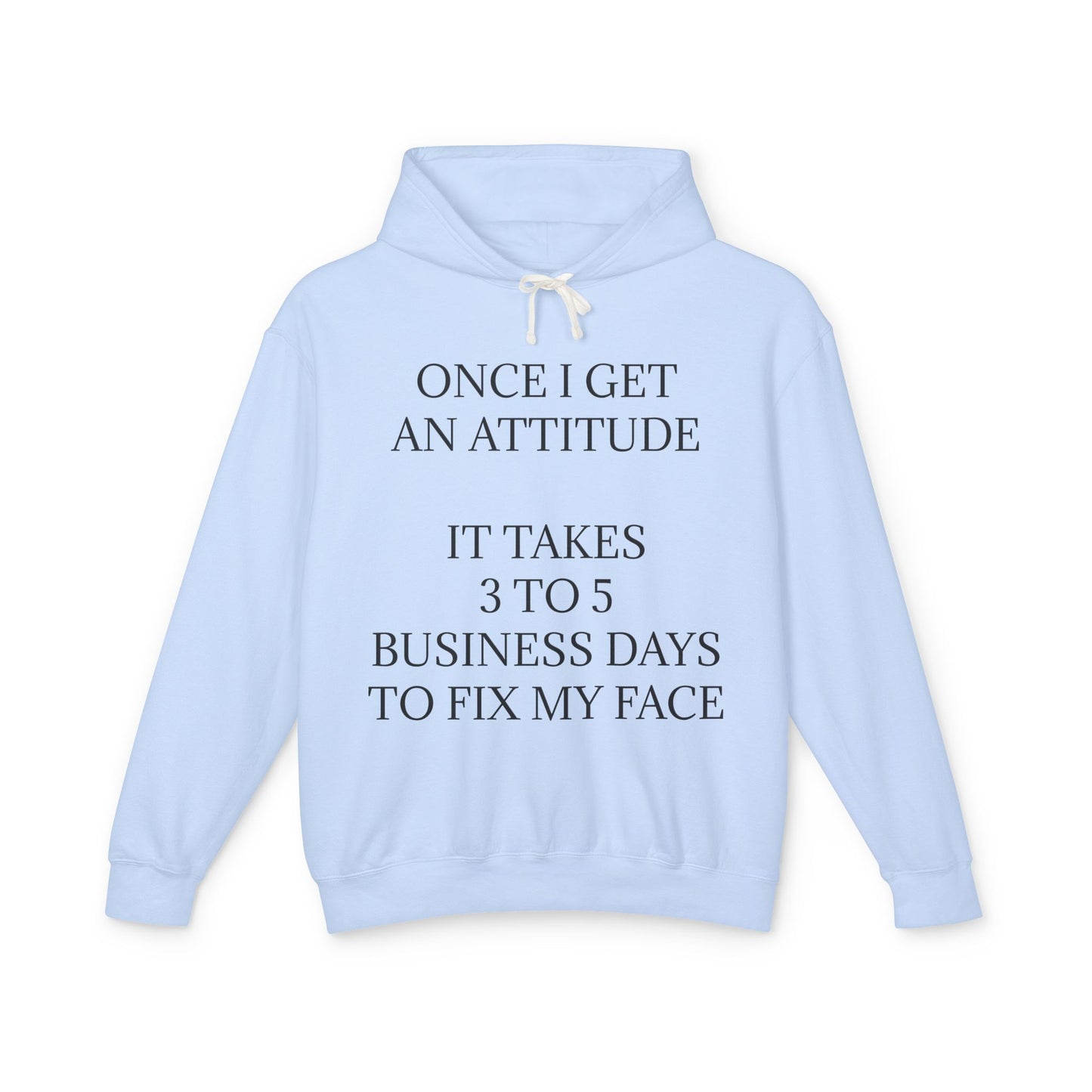 Fix My Face Unisex Lightweight Hoodie