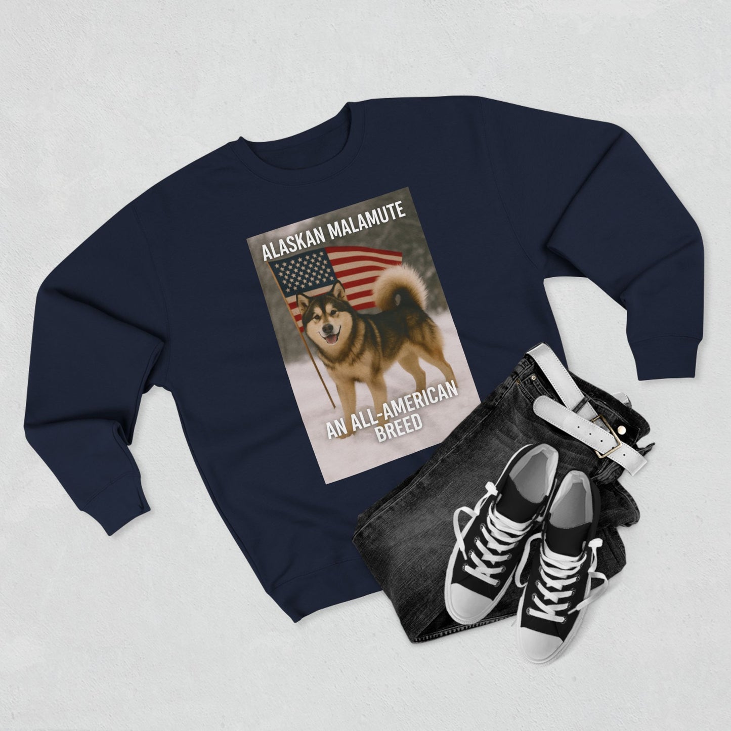 All-American Breed Unisex Crewneck Sweatshirt