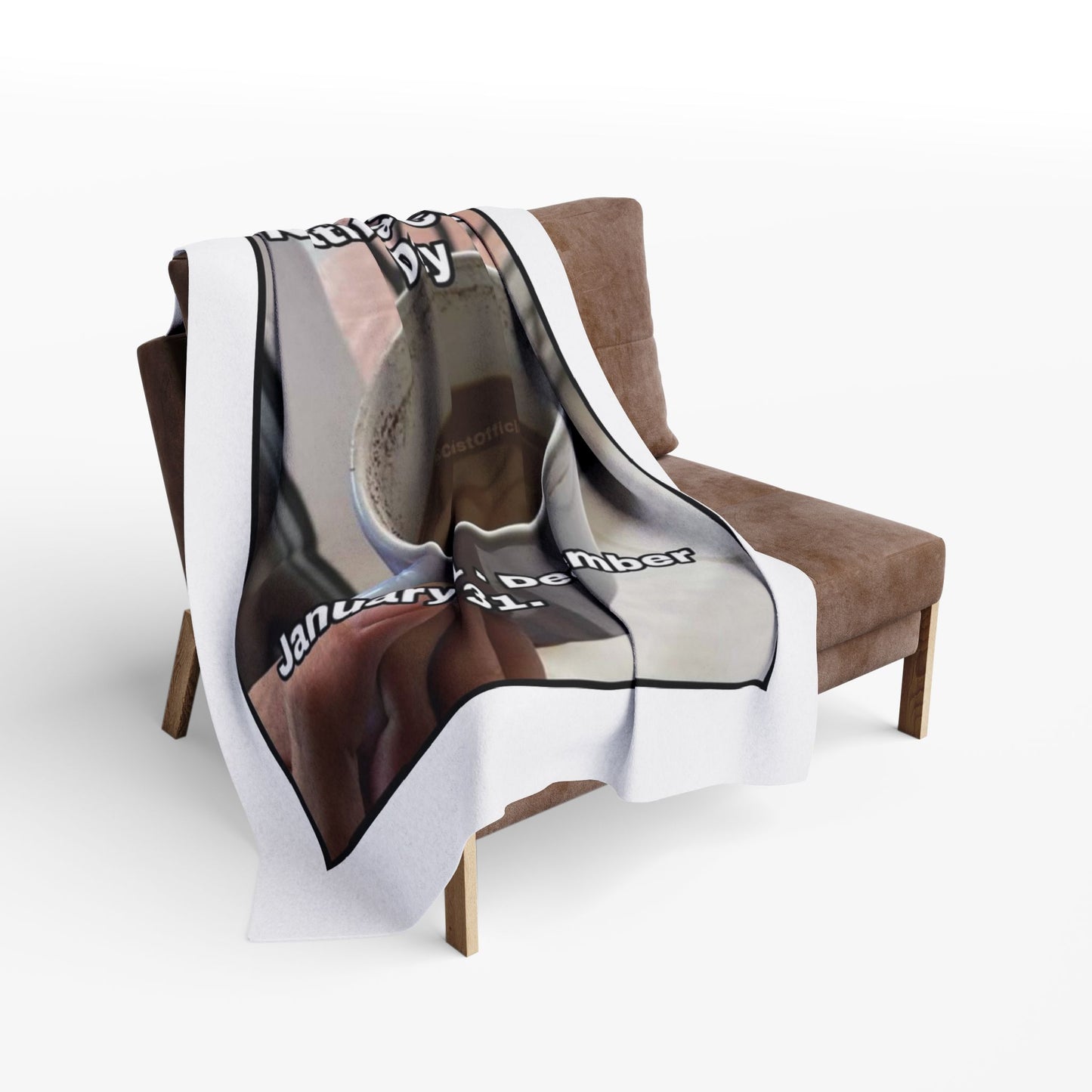 National Coffee Day Arctic Fleece Blanket