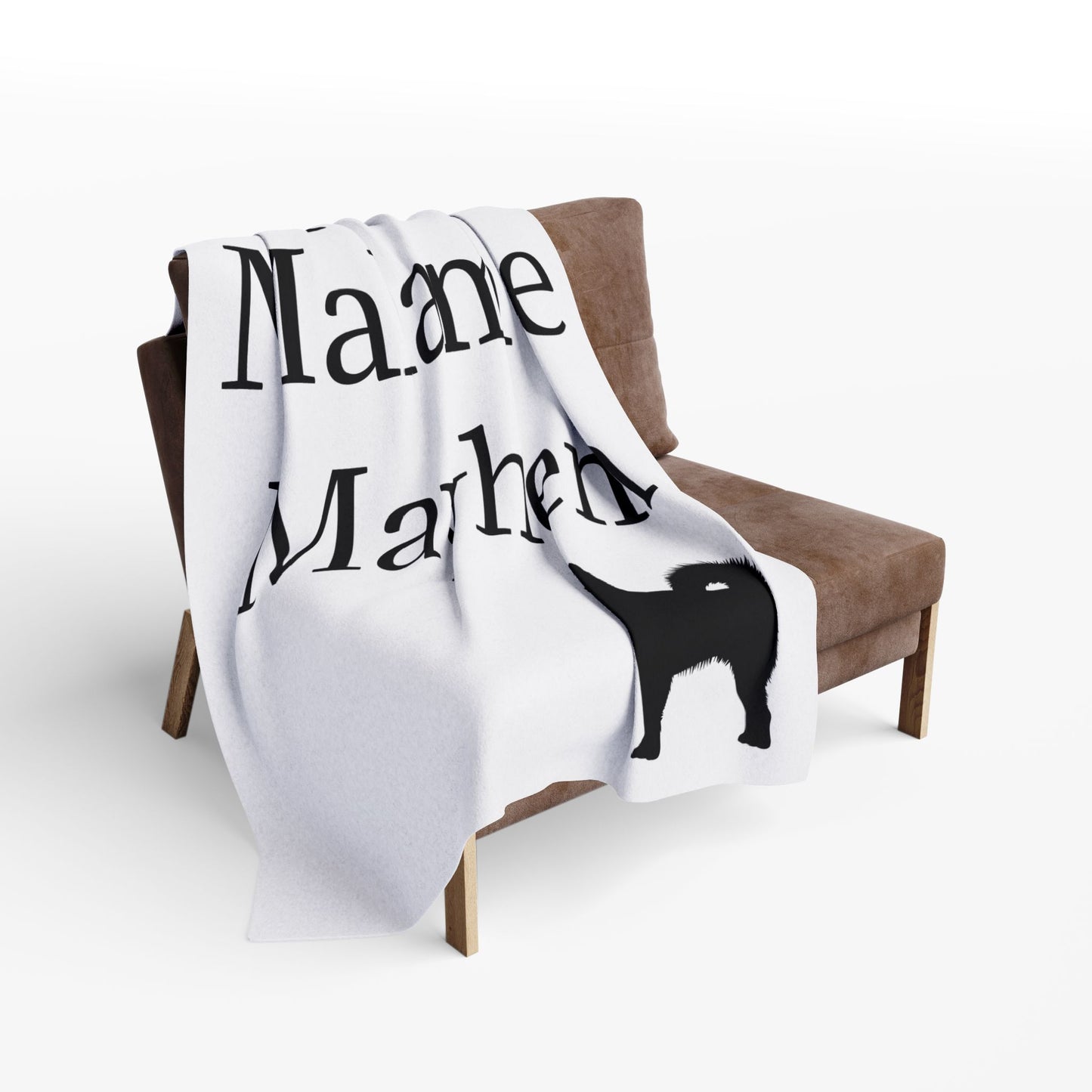 Malamute Mayhem Arctic Fleece Blanket