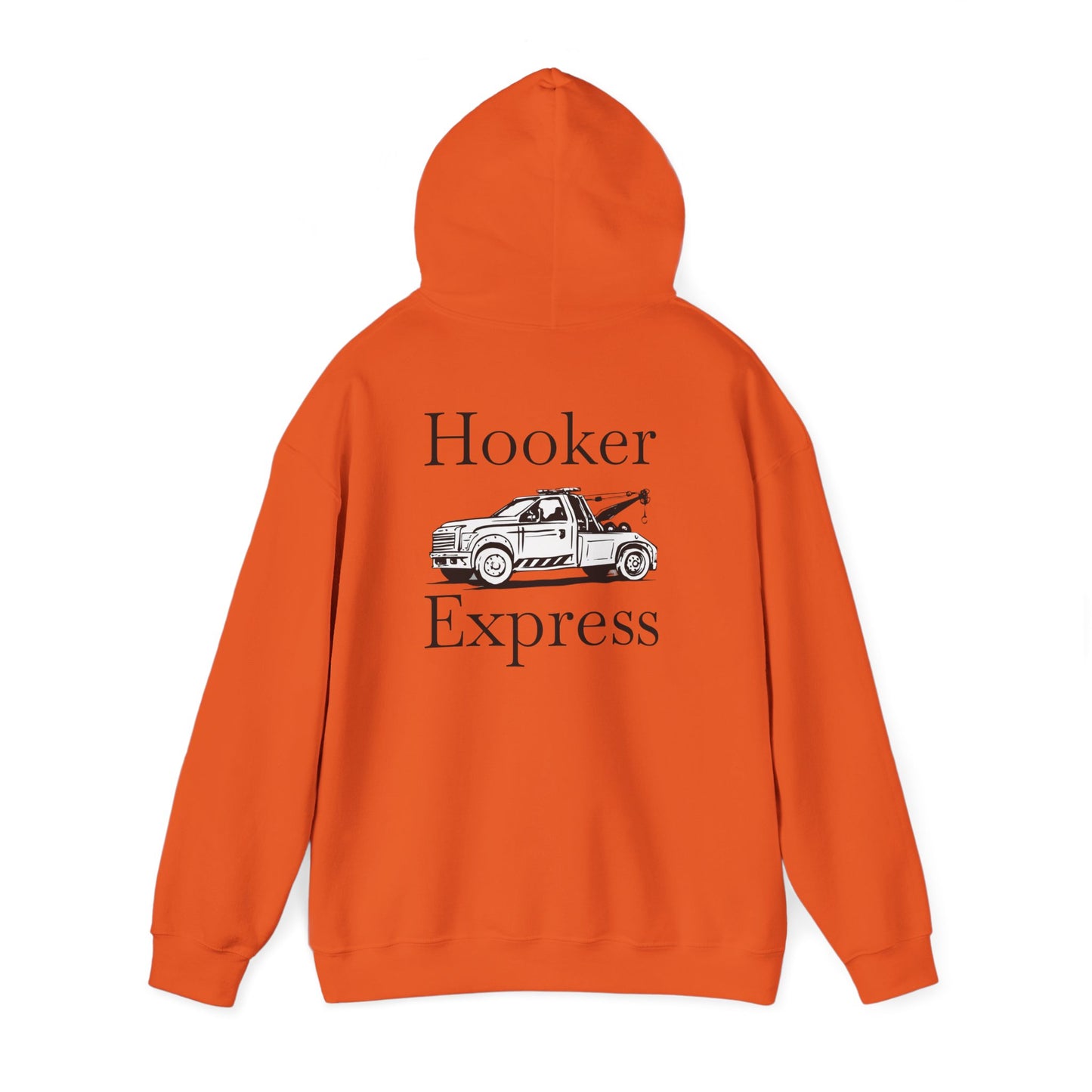 H**ker Express Wheel Lift Tow Truck Unisex Hoodie