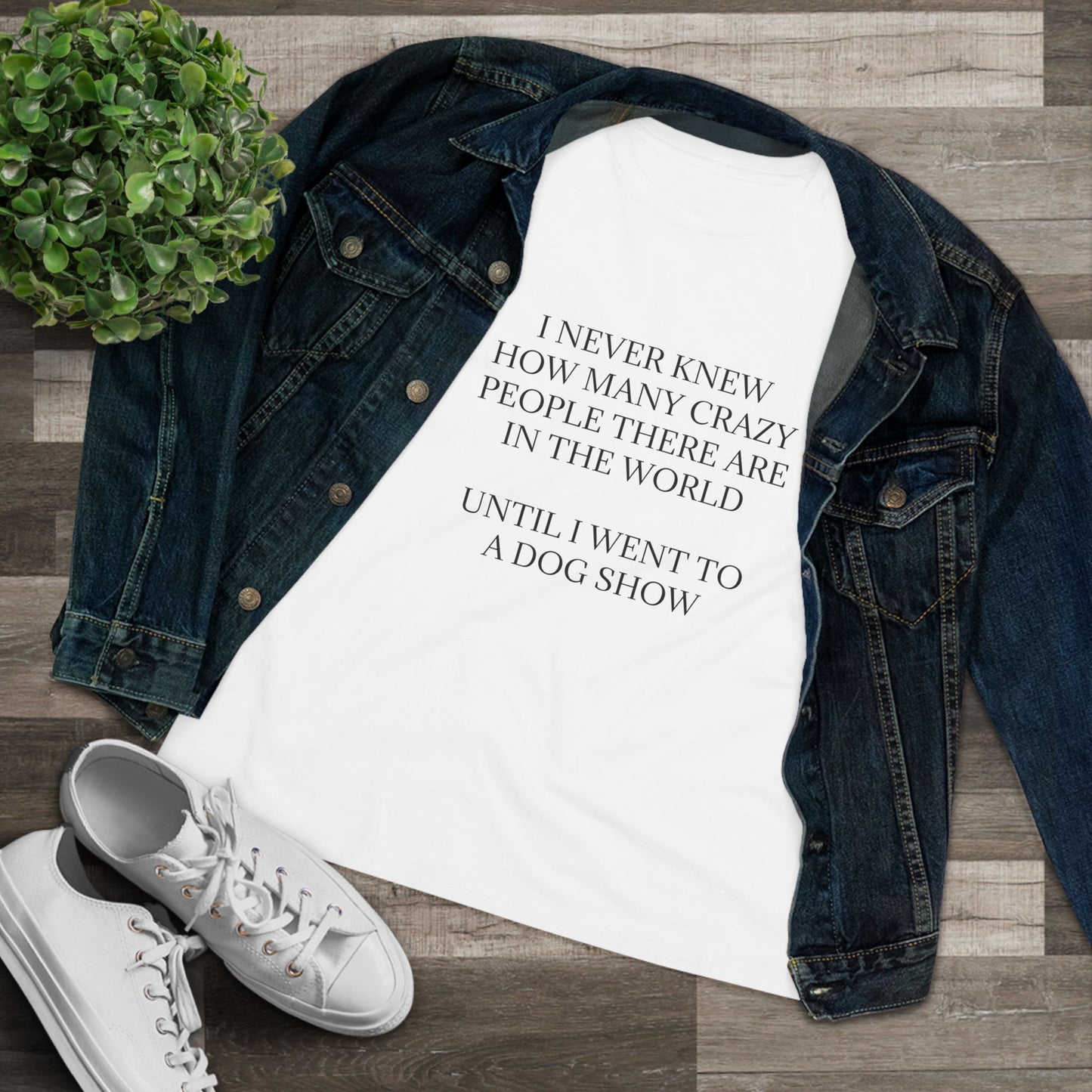 Never Knew Women's Short Sleeve Crewneck Tee