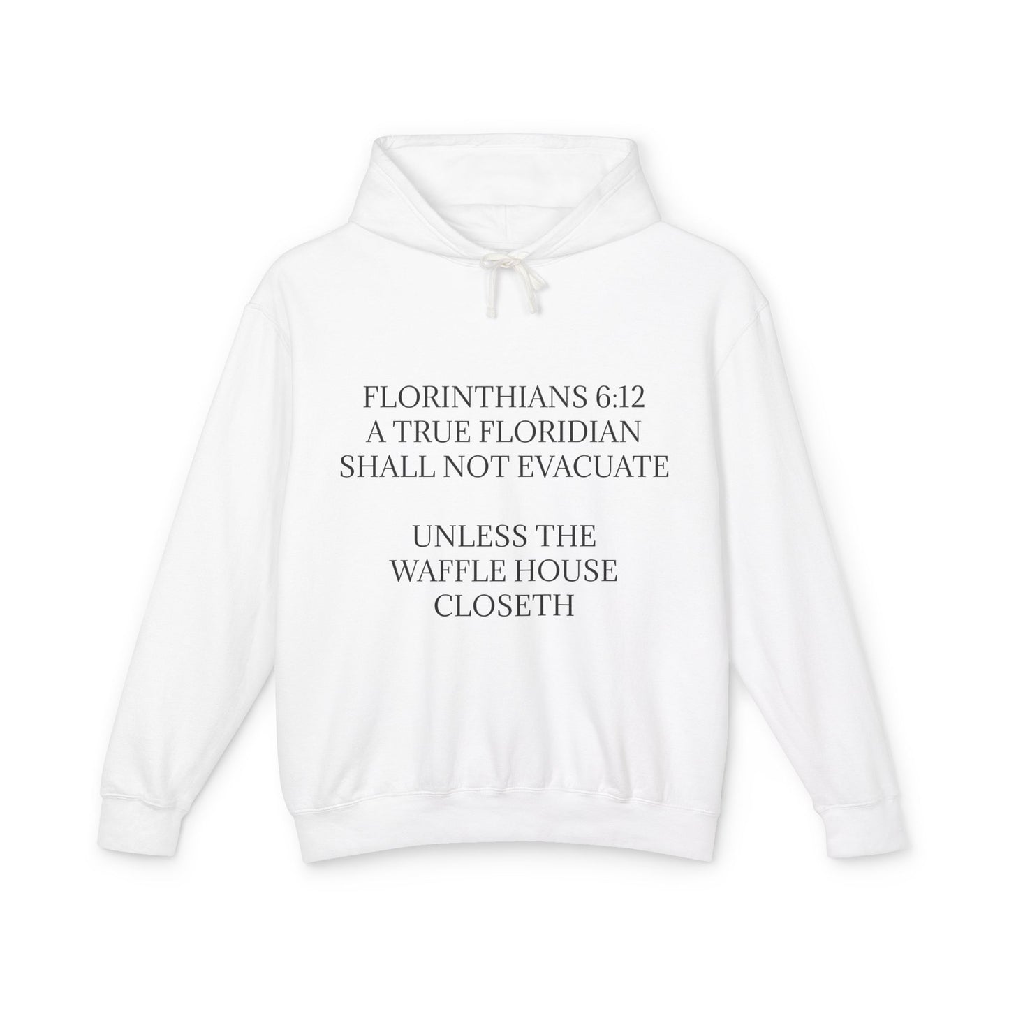 Florinthians 6:12 Unisex Lightweight Hoodie