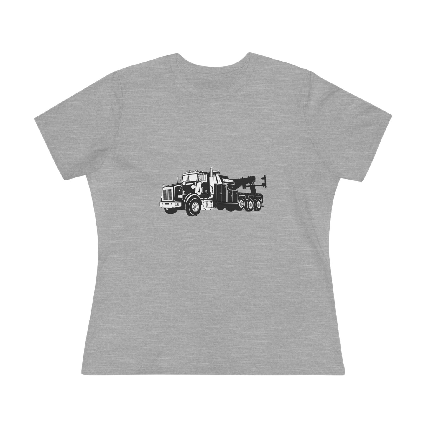 Heavy Tow Truck Women's Short Sleeve Crewneck Tee