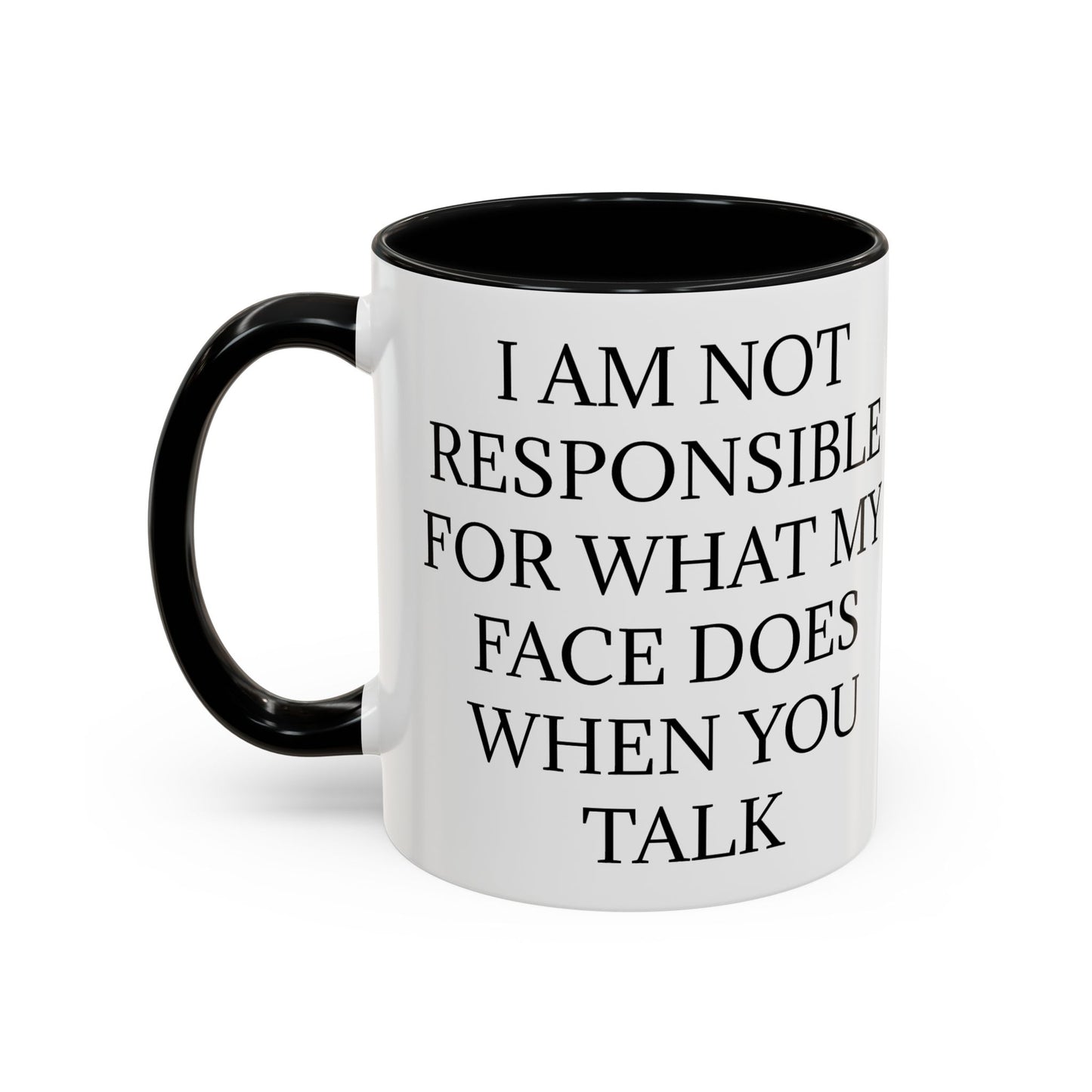 When You Talk 2-Tone Coffee Mug