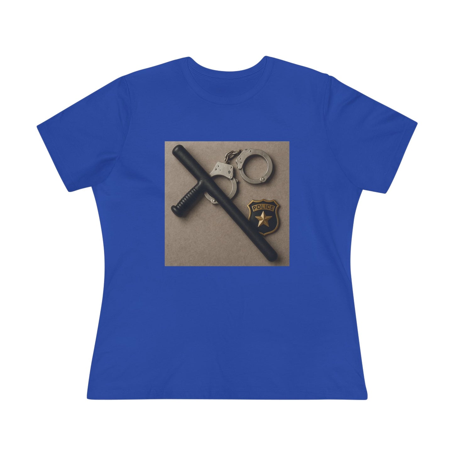 Law Enforcement Appreciation Women's Short Sleeve Crewneck Tee