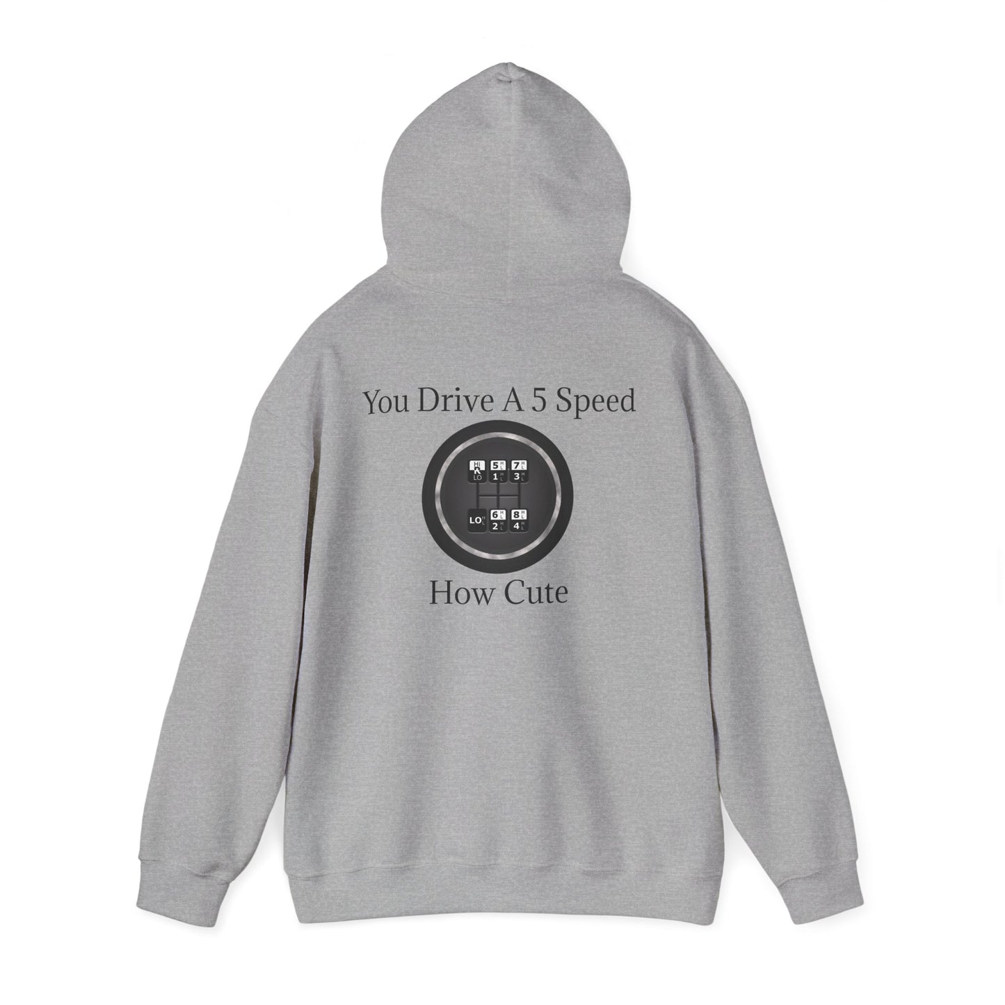 5 Speed How Cute Unisex Hoodie