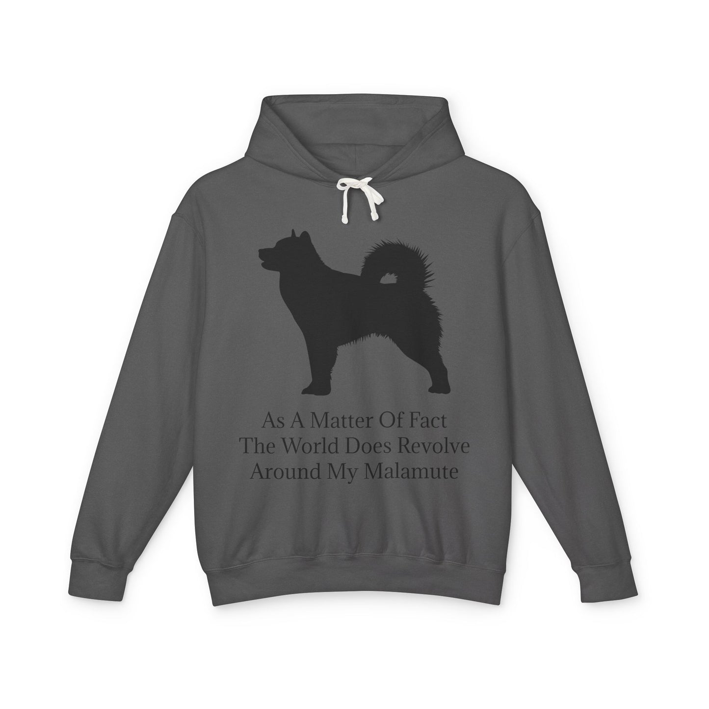 Matter Of Fact Malamute Unisex Lightweight Hoodie