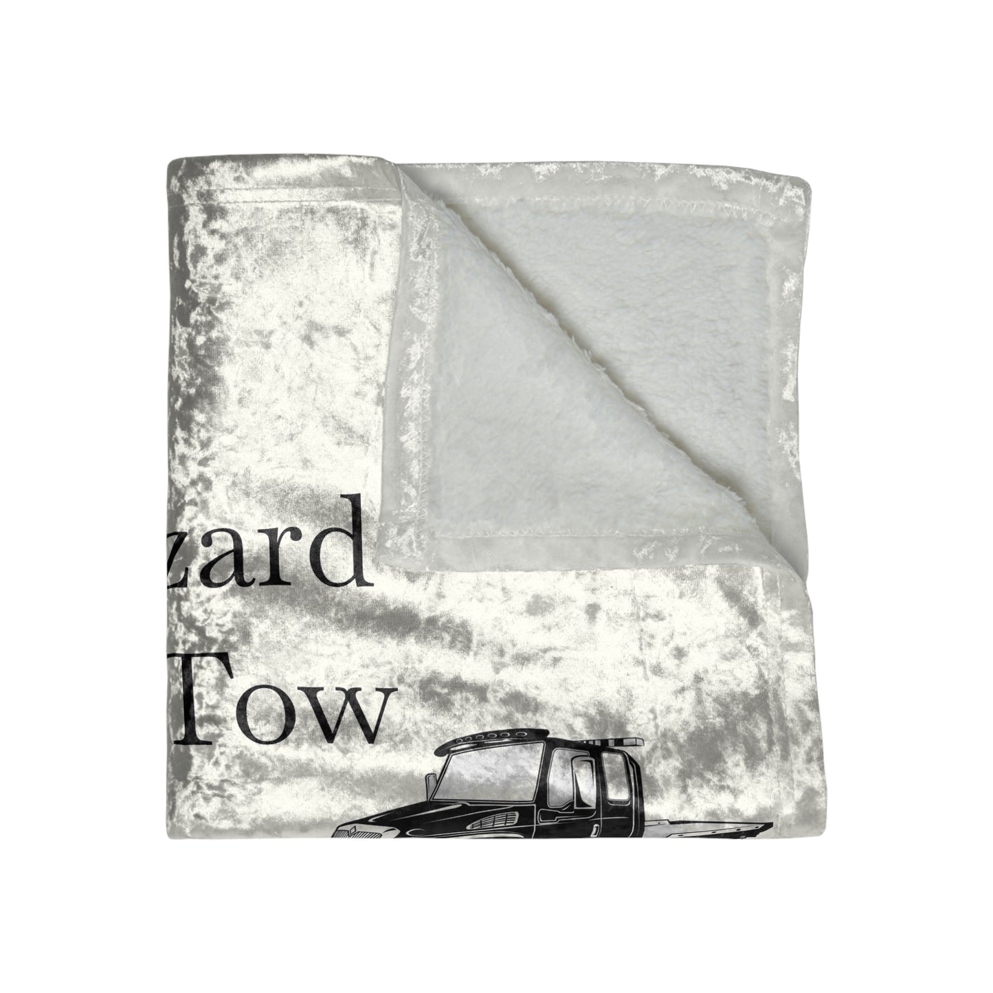 Wizard Of Tow Crushed Velvet Blanket