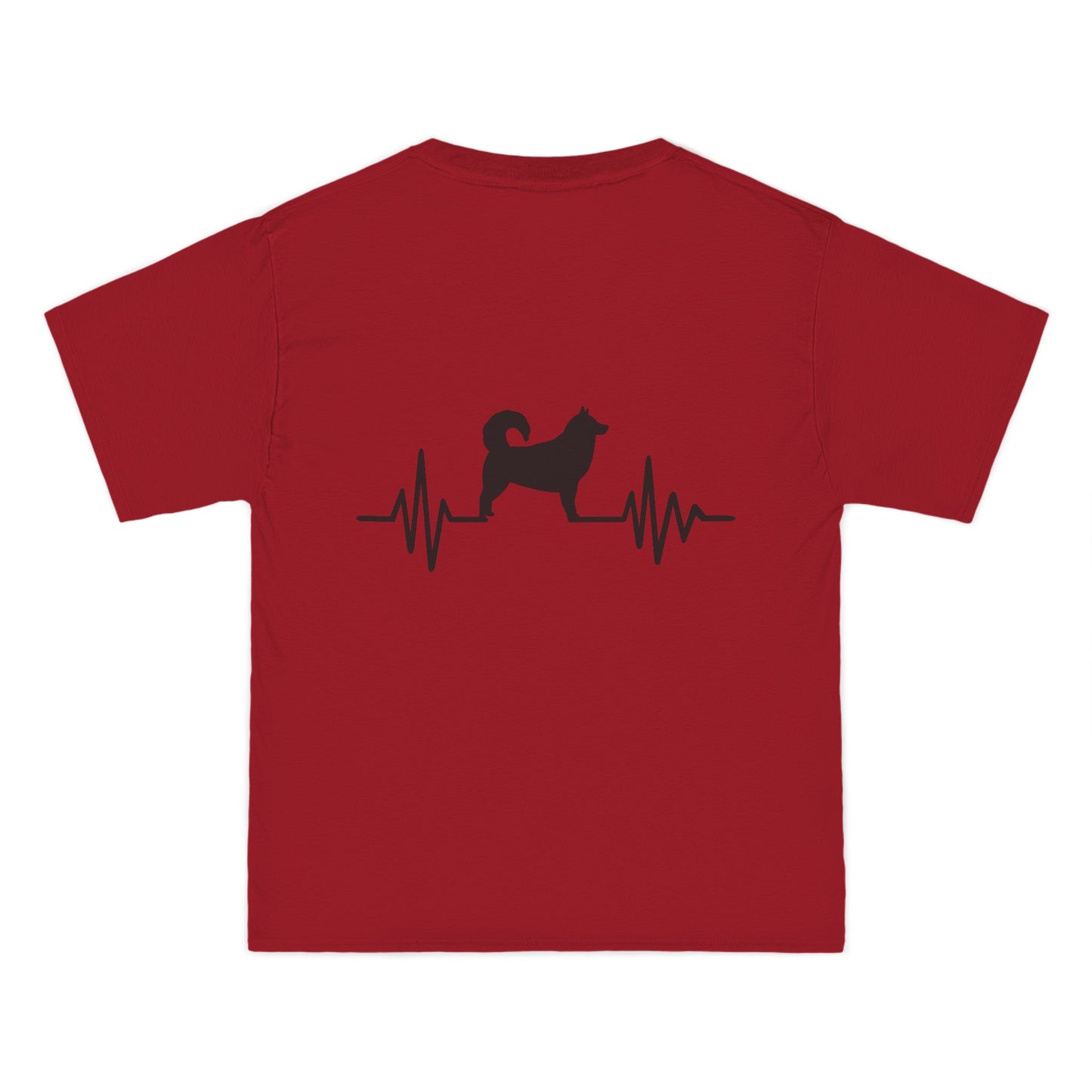 My Heart Beats For Malamutes Men's Short-Sleeve Crewneck Tee