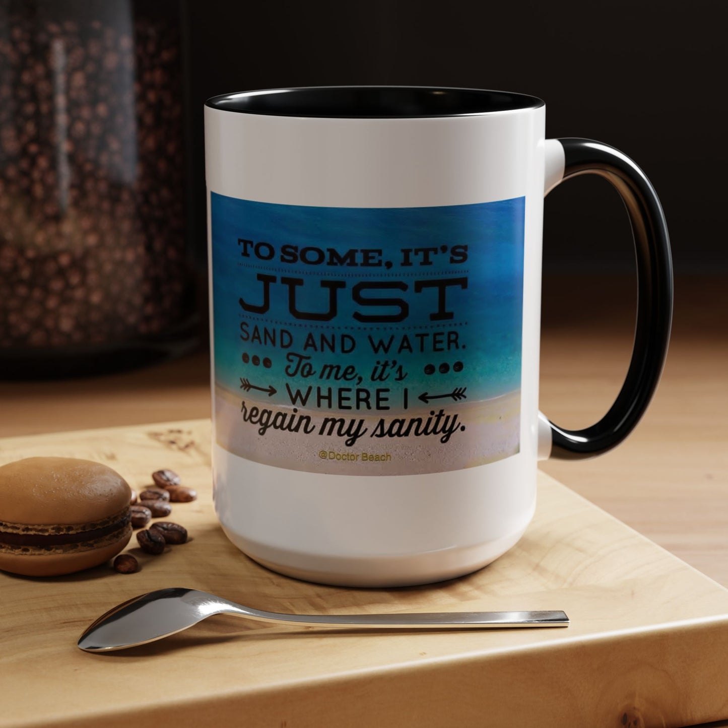 Dr. Beach 2-Tone Coffee Mug