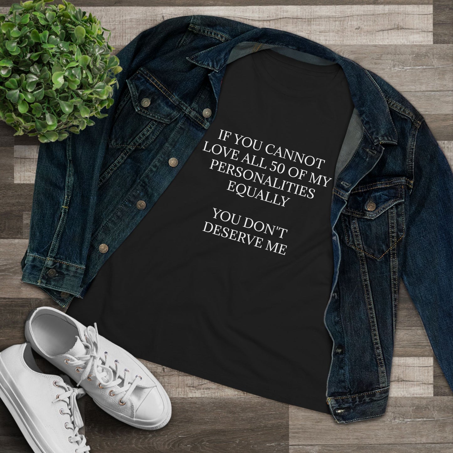 50 Personalities Women's Short Sleeve Crewneck Tee