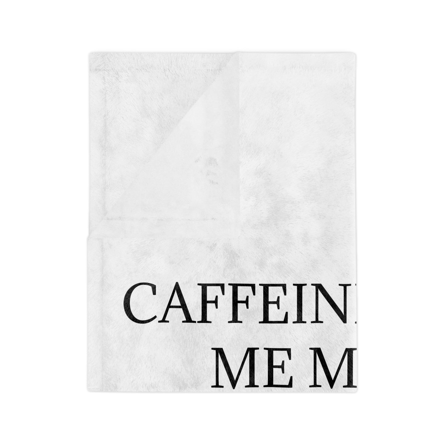 Socially Acceptable Velveteen Microfiber Blanket