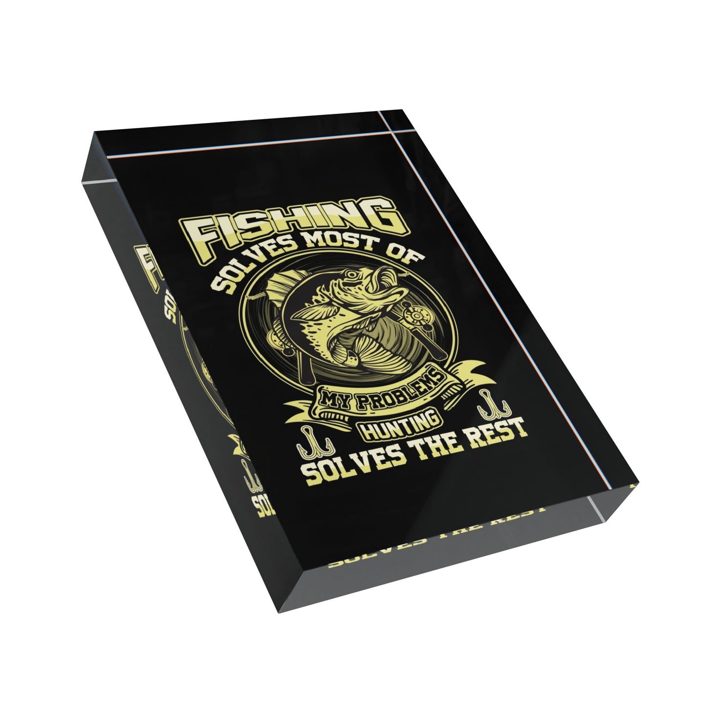 Problem Solving Acrylic Photo Block