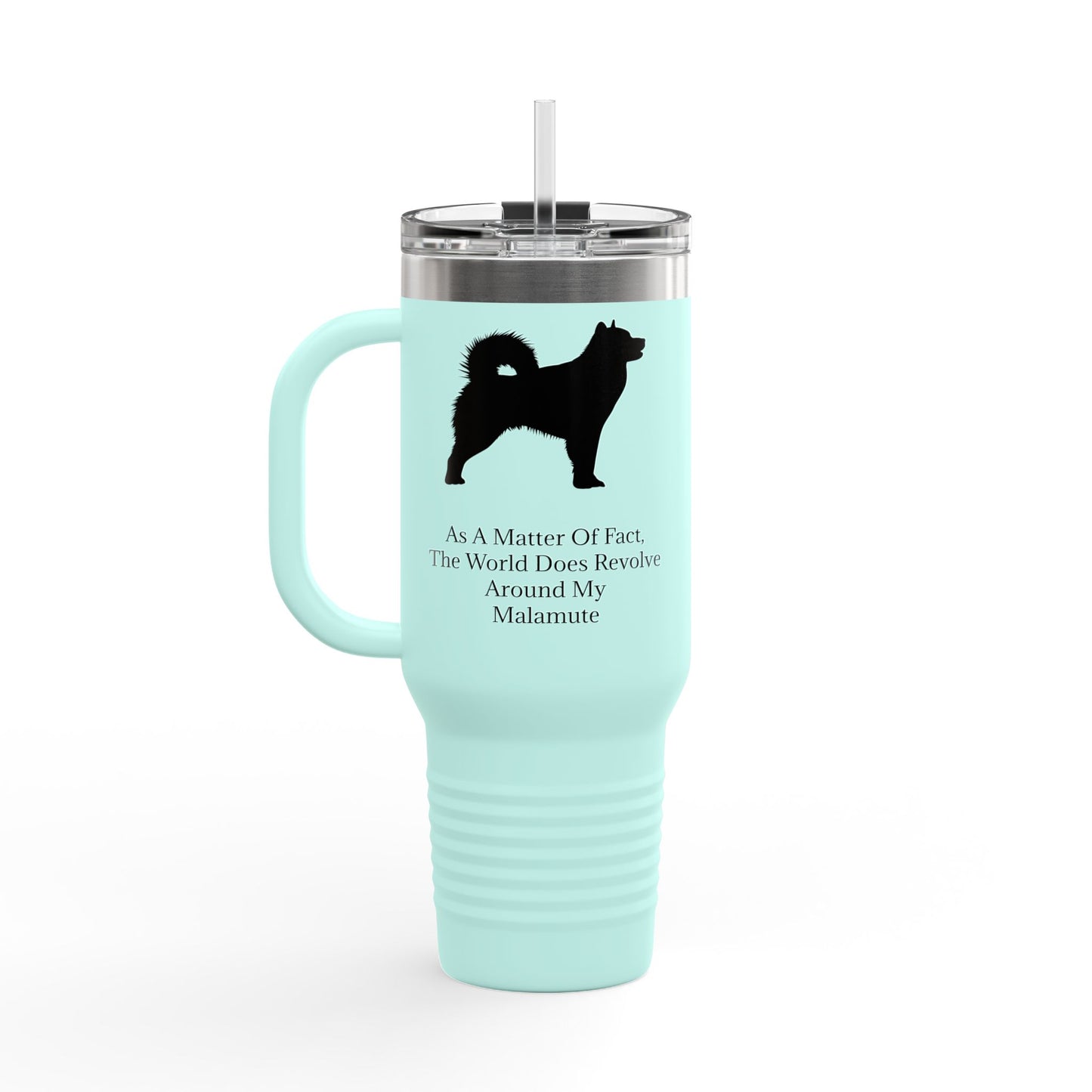 Matter Of Fact Malamute Insulated Travel Mug