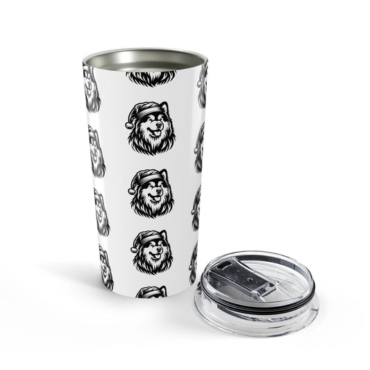 Santa Paws Malamute Tumbler