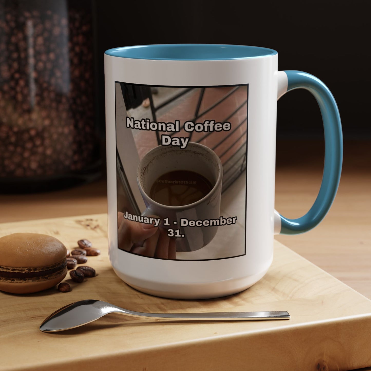 National Coffee Day 2-Tone Coffee Mug