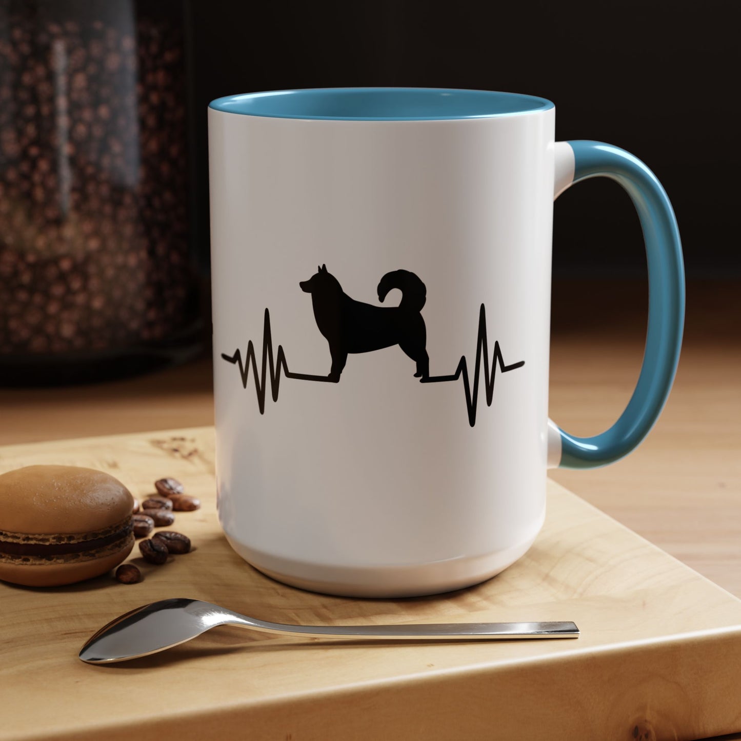 My Heart Beats For Malamutes 2-Tone Coffee Mug