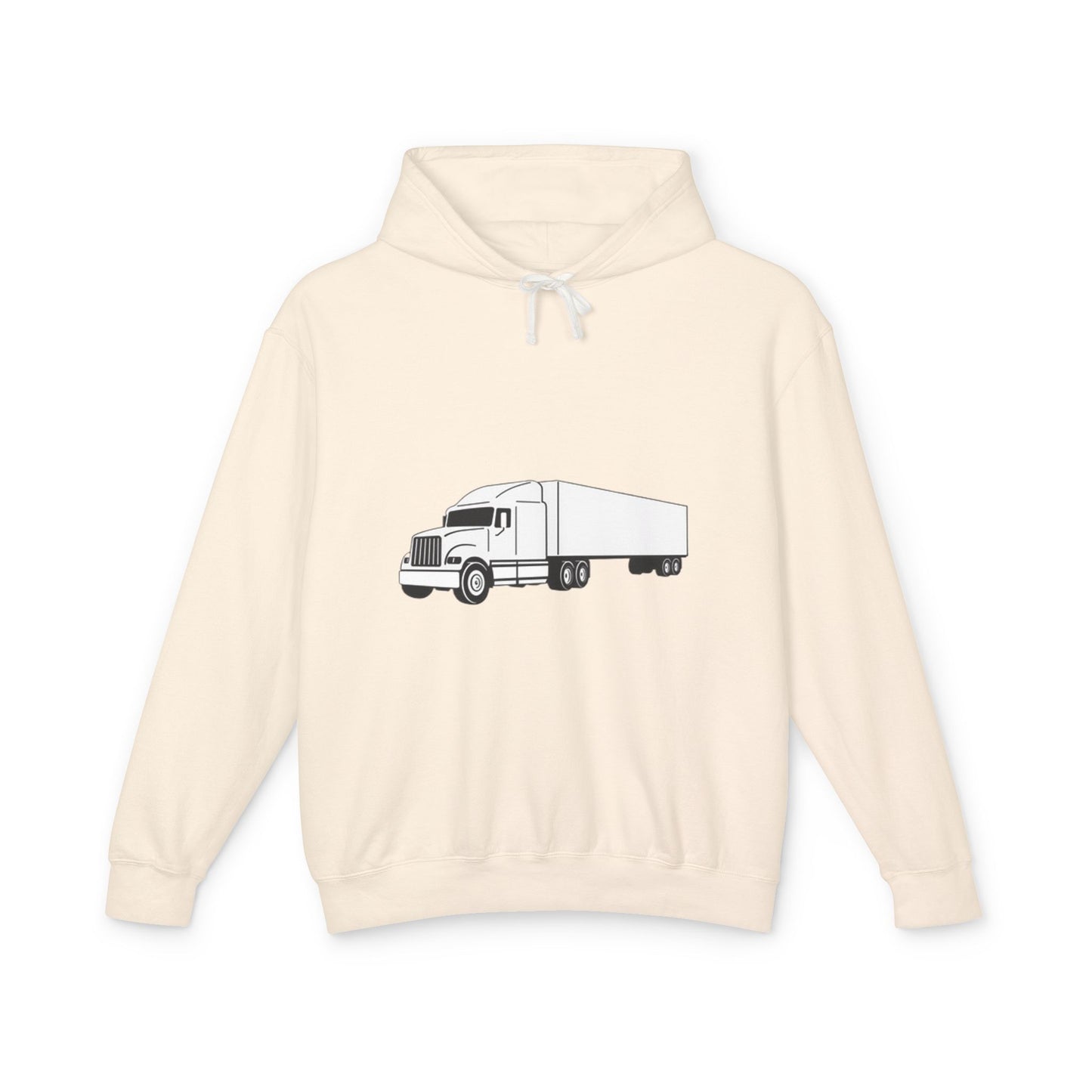 Semi Truck Unisex Lightweight Hoodie