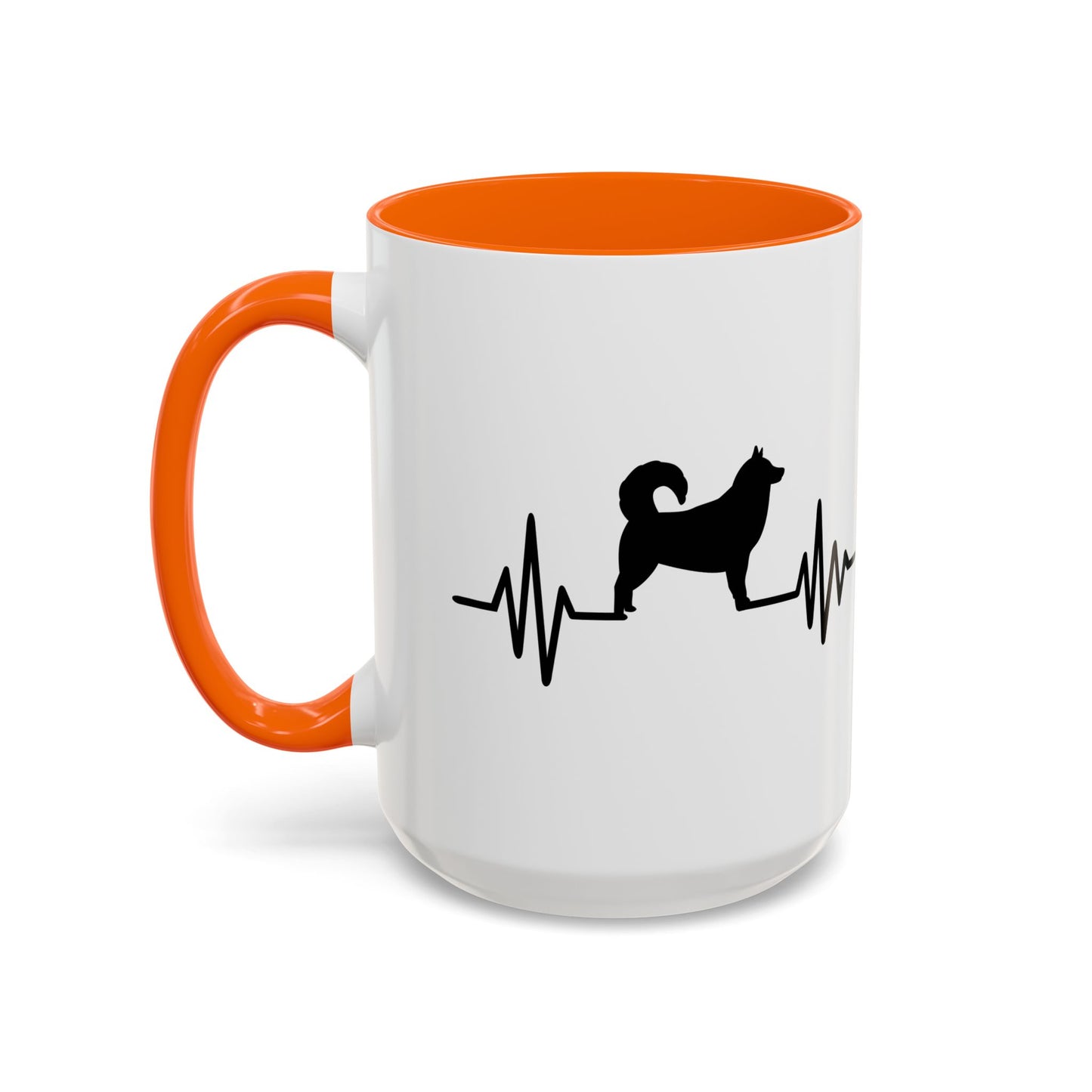 My Heart Beats For Malamutes 2-Tone Coffee Mug