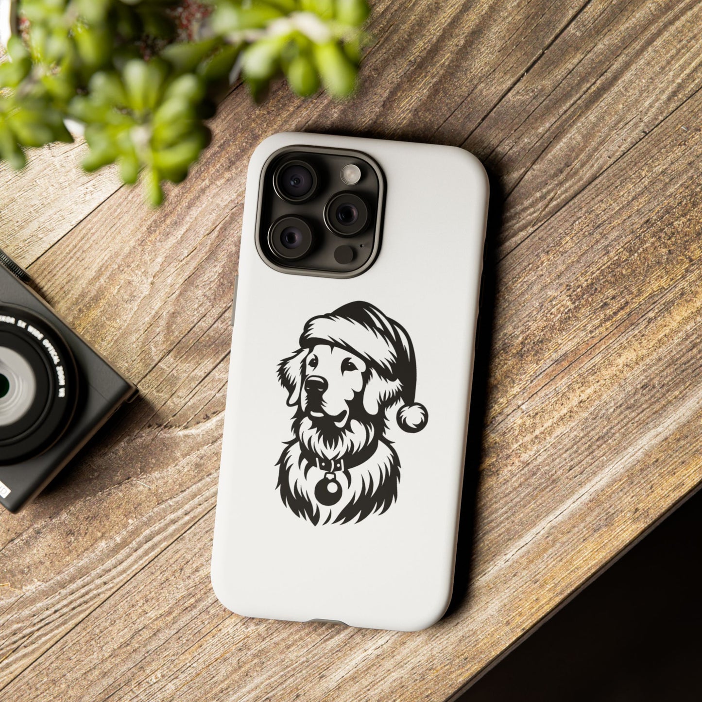 Santa Paws Golden iPhone Case