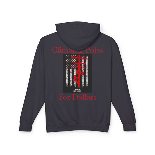 Climbing Poles Unisex Lightweight Hoodie