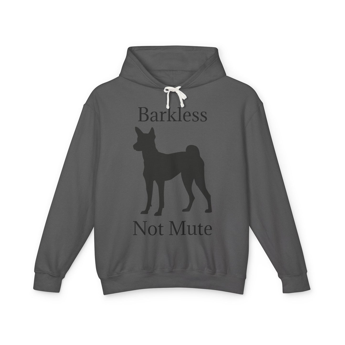 Barkless Not Mute Unisex Lightweight Hoodie