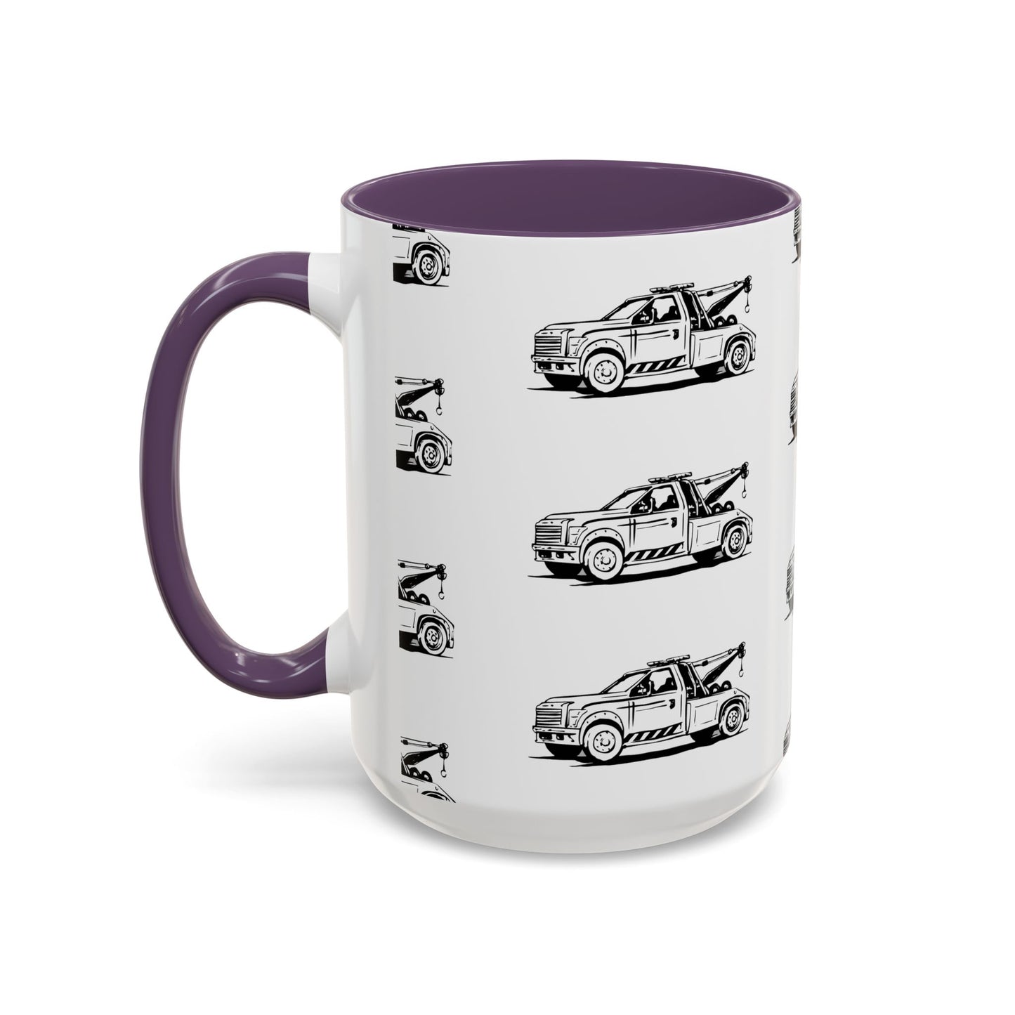 Wheel Lift Tow Truck 2-Tone Coffee Mug