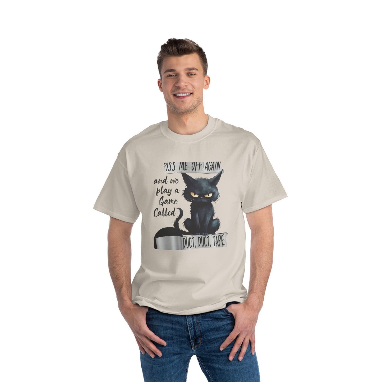 Duct, Duct, Tape Men's Short-Sleeve Crewneck Tee