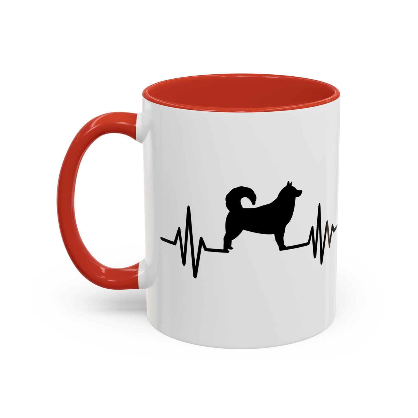 My Heart Beats For Malamutes 2-Tone Coffee Mug