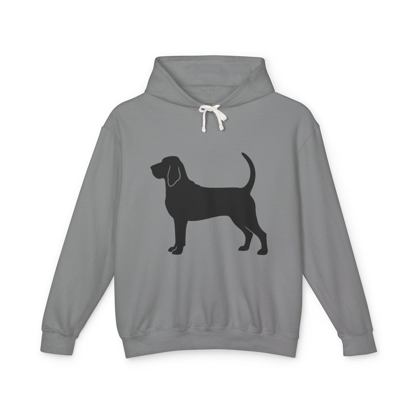 Bloodhound Silhouette Unisex Lightweight Hoodie