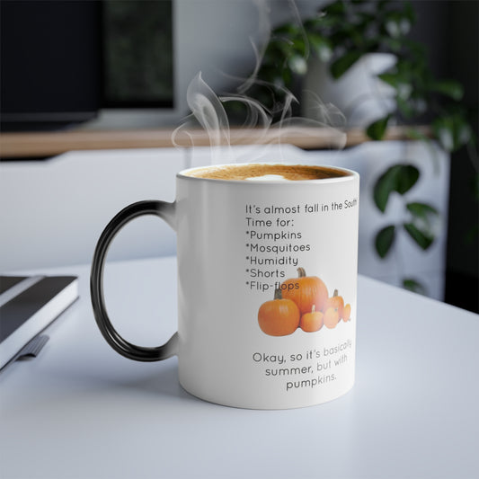 Fall In The South Color Changing Mug