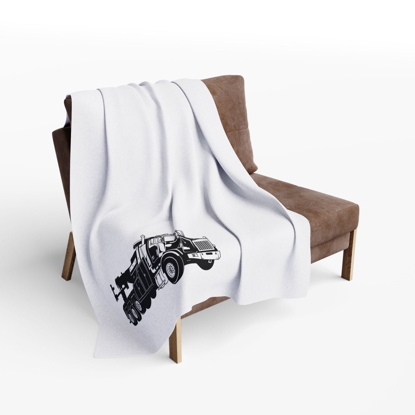 Heavy Tow Truck Arctic Fleece Blanket