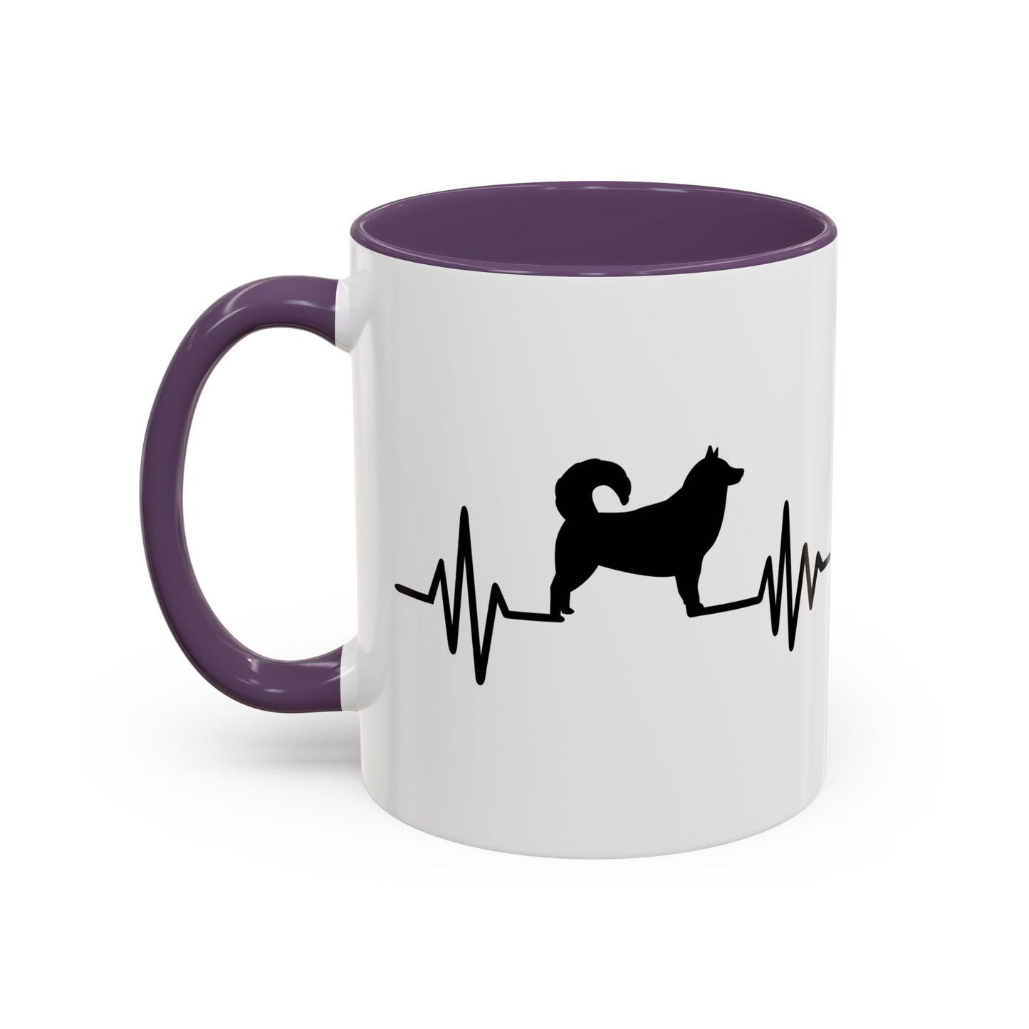 My Heart Beats For Malamutes 2-Tone Coffee Mug