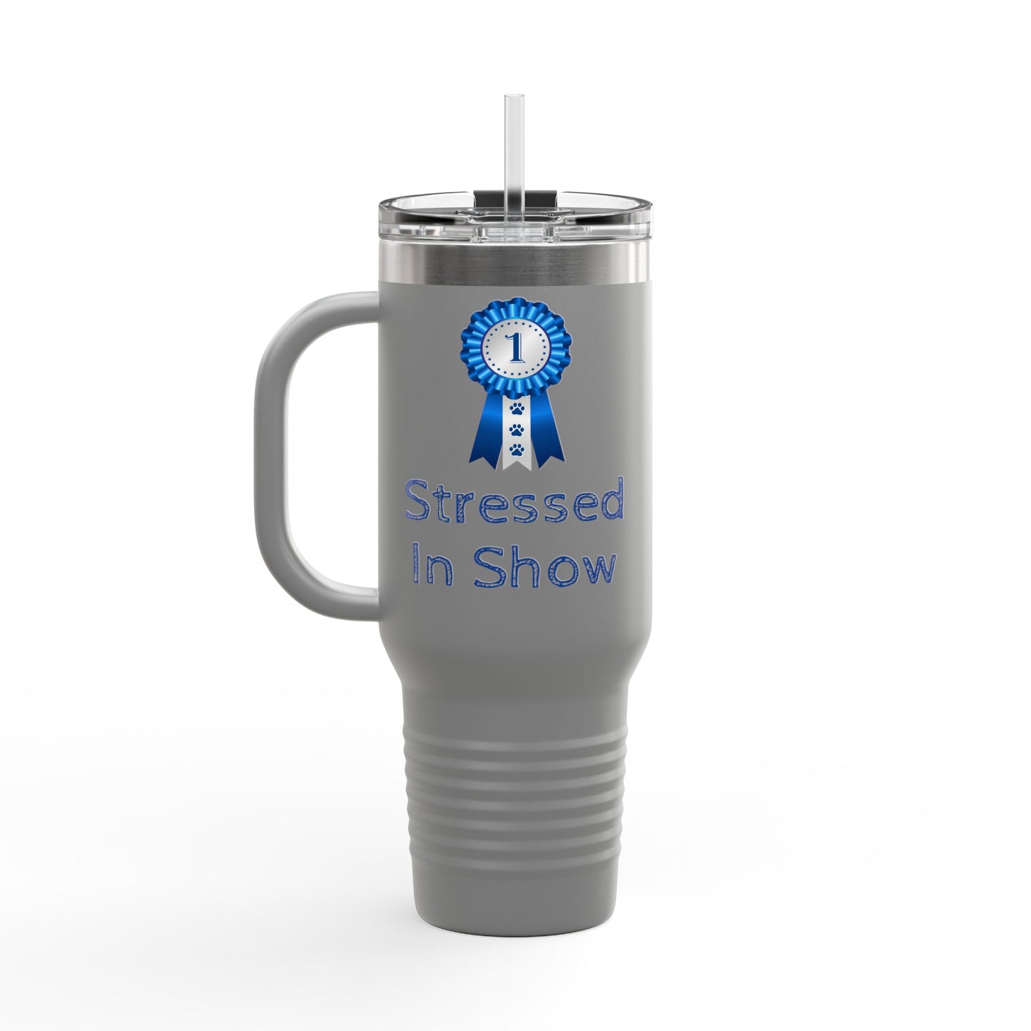 Stressed In Show Insulated Travel Mug