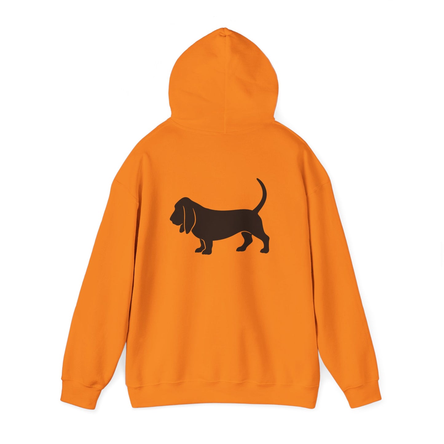 Basset Hound Silhouette Unisex Hoodie